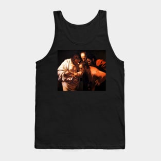 High Resolution Caravaggio The Incredulity of Saint Thomas Tank Top